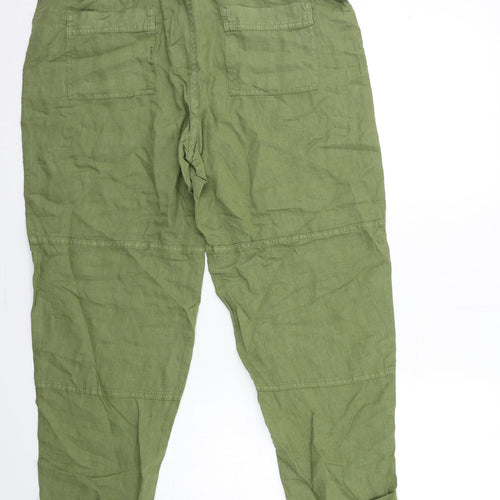 F&F Womens Green   Trousers  Size 16 L20 in