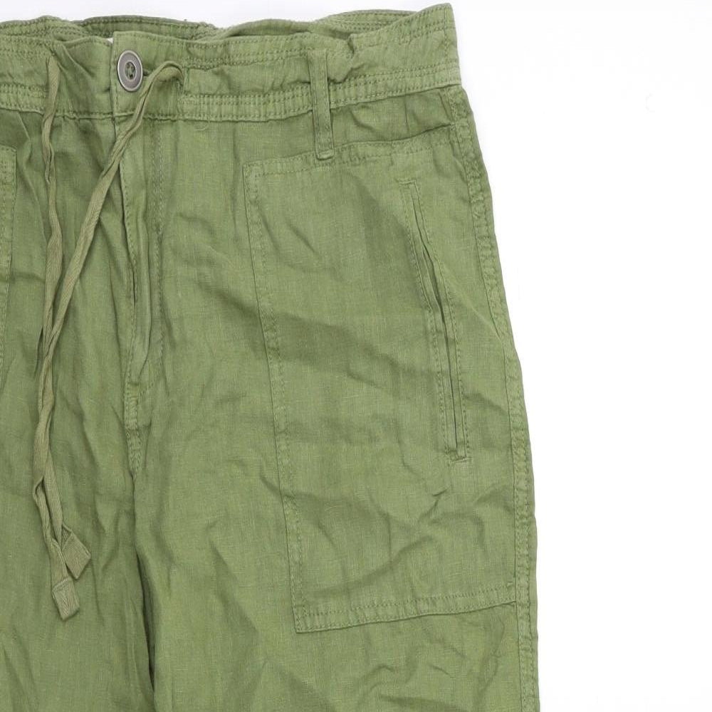 F&F Womens Green   Trousers  Size 16 L20 in
