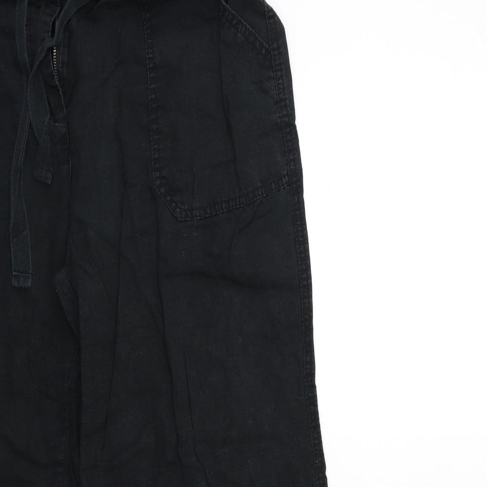 TU Womens Black   Trousers  Size 14 L31 in