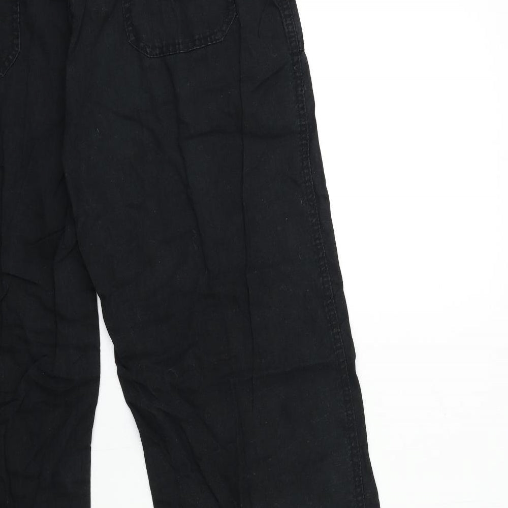 TU Womens Black   Trousers  Size 14 L31 in