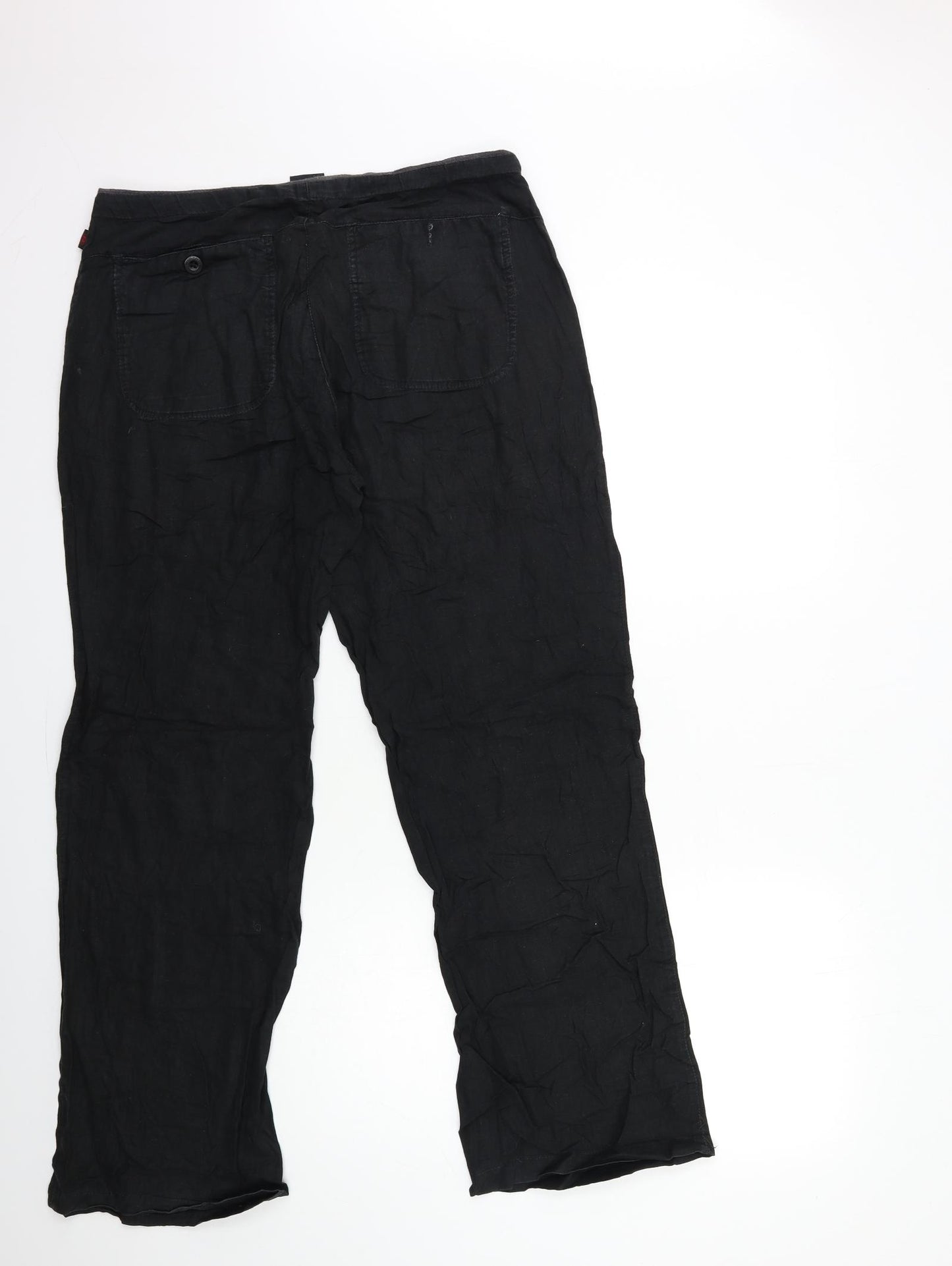 Ultra Mens Black   Trousers  Size M L30 in