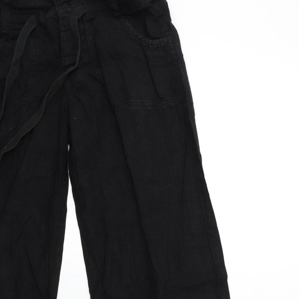 River Island Womens Black   Trousers  Size 8 L31 in