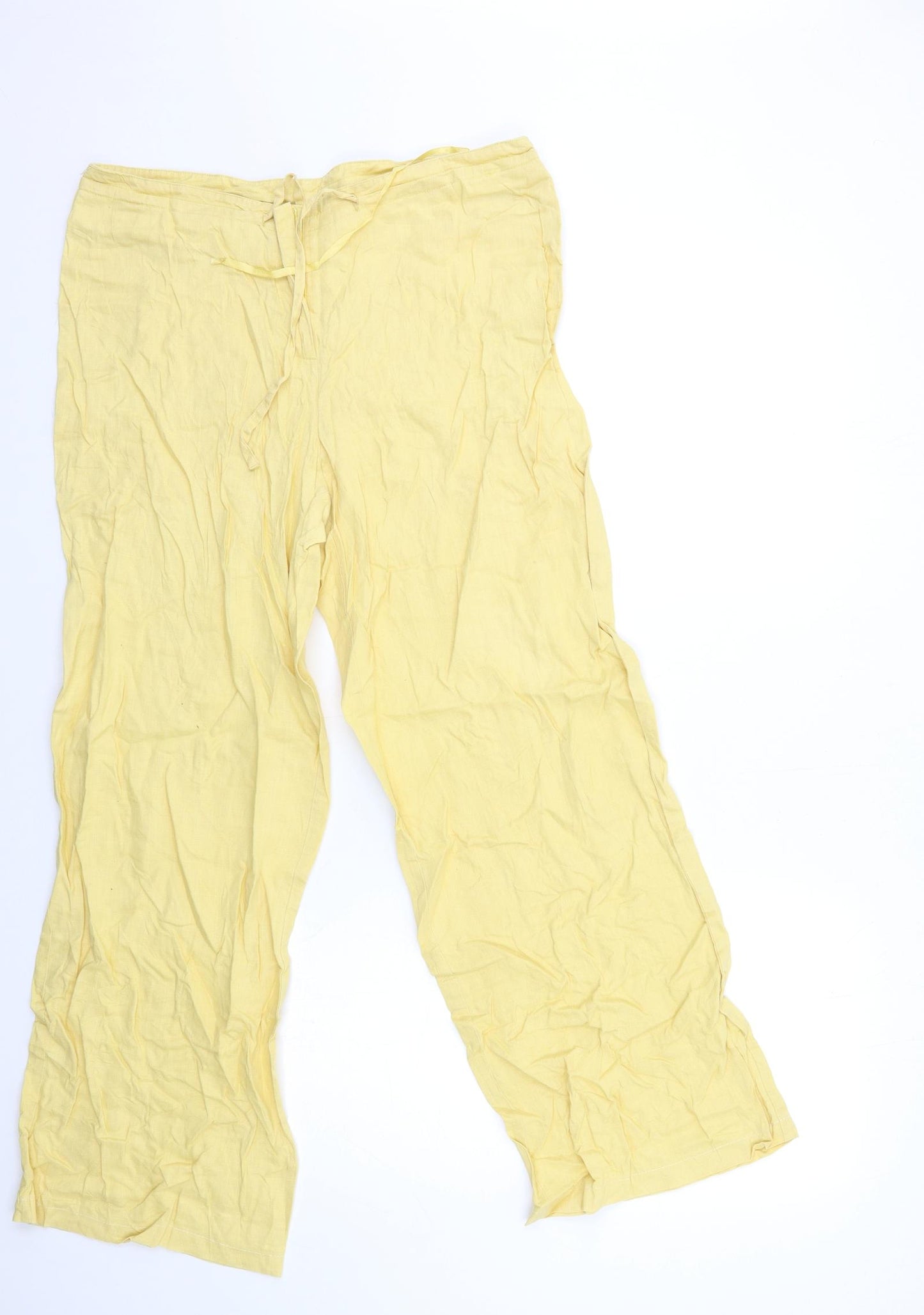 einhorn Womens Yellow   Trousers  Size 12 L30 in