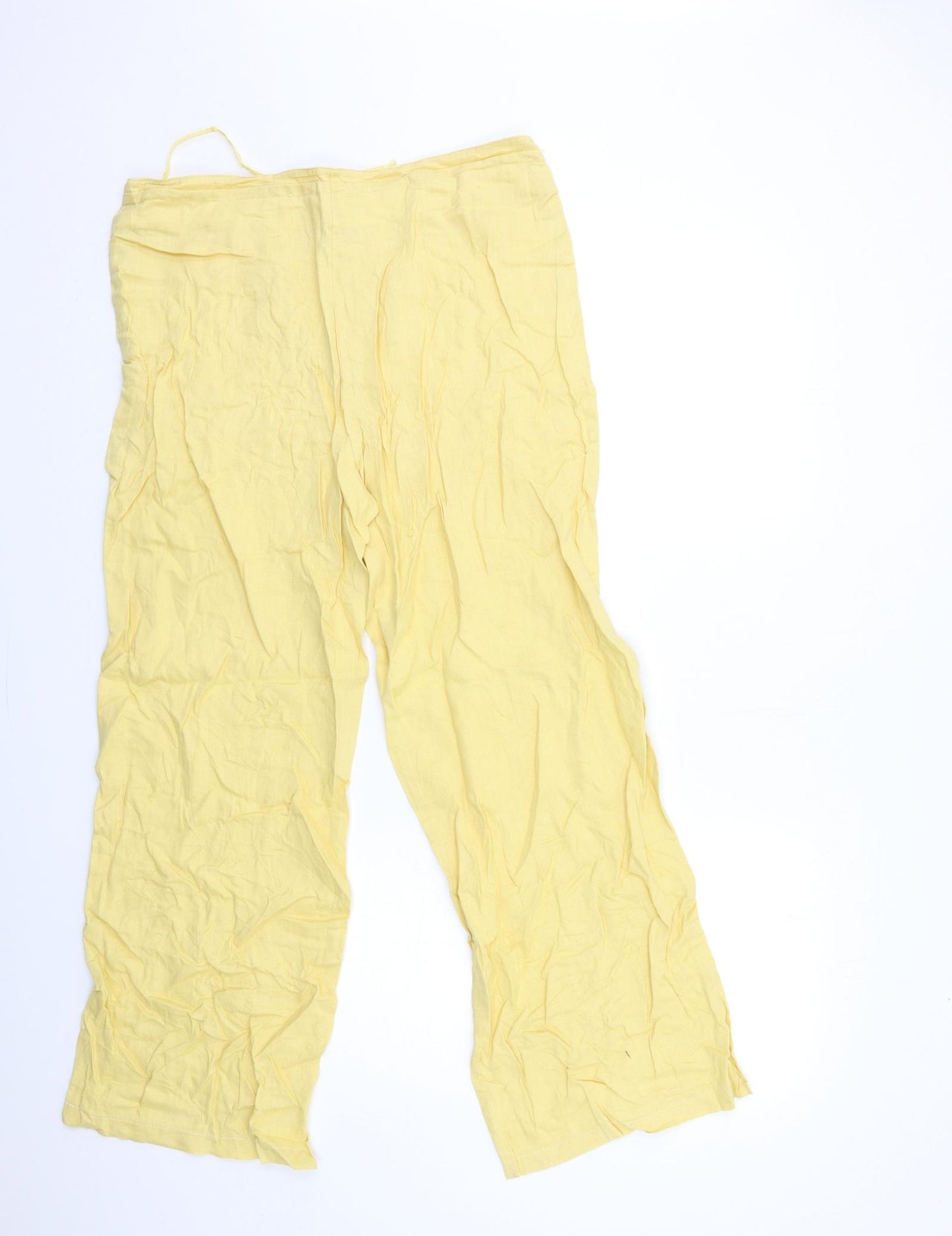 einhorn Womens Yellow   Trousers  Size 12 L30 in