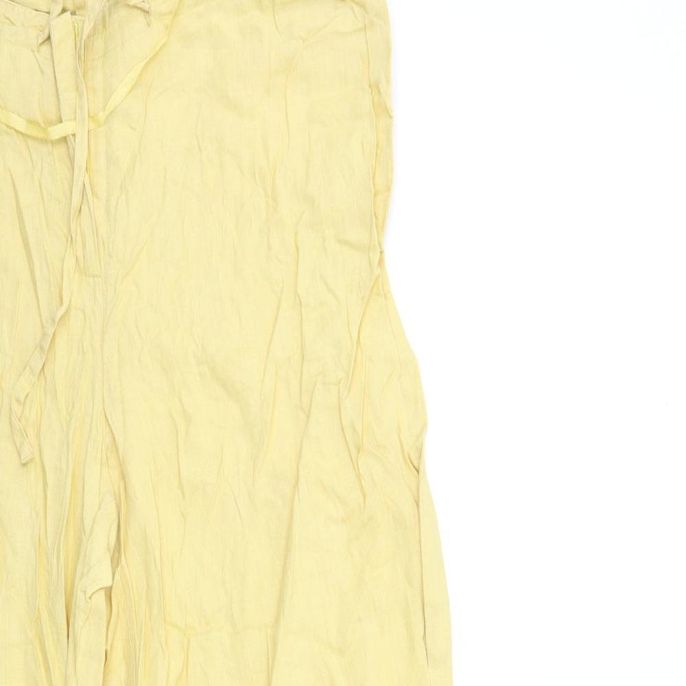 einhorn Womens Yellow   Trousers  Size 12 L30 in