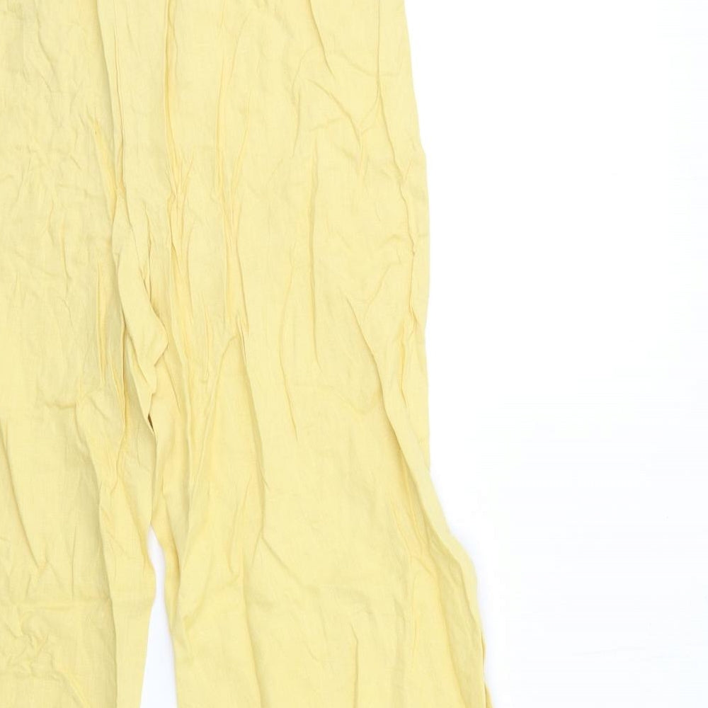 einhorn Womens Yellow   Trousers  Size 12 L30 in