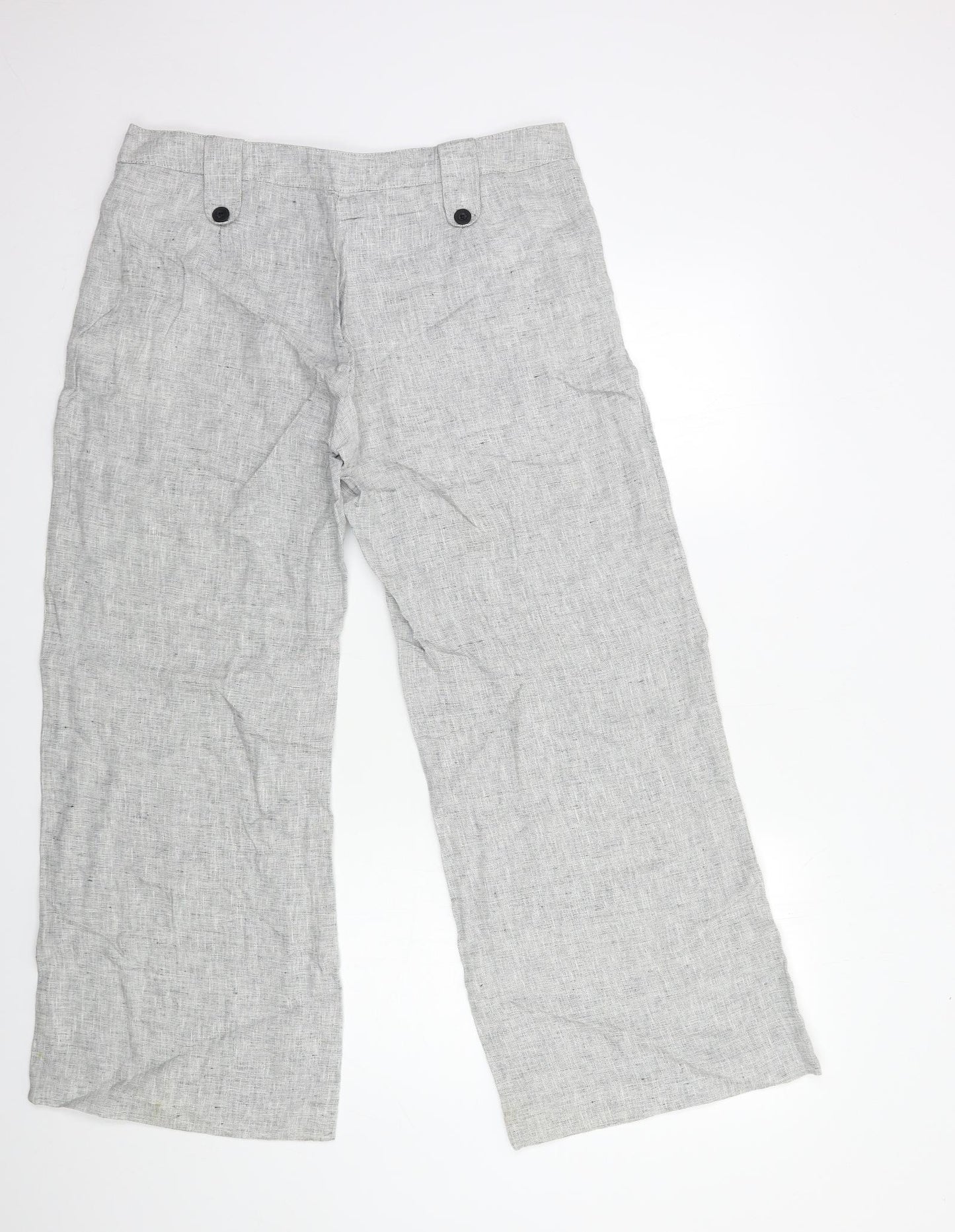 Betty Jackson Womens Grey   Trousers  Size 14 L29 in