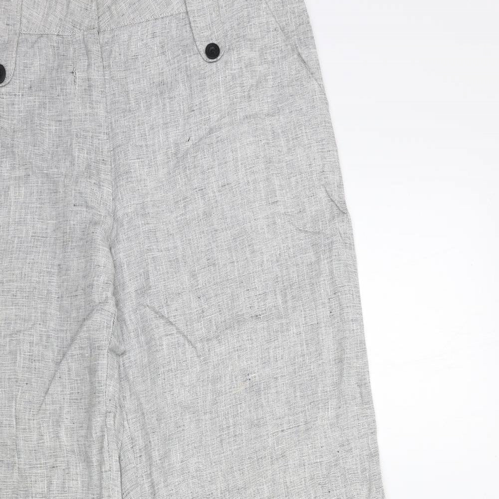 Betty Jackson Womens Grey   Trousers  Size 14 L29 in