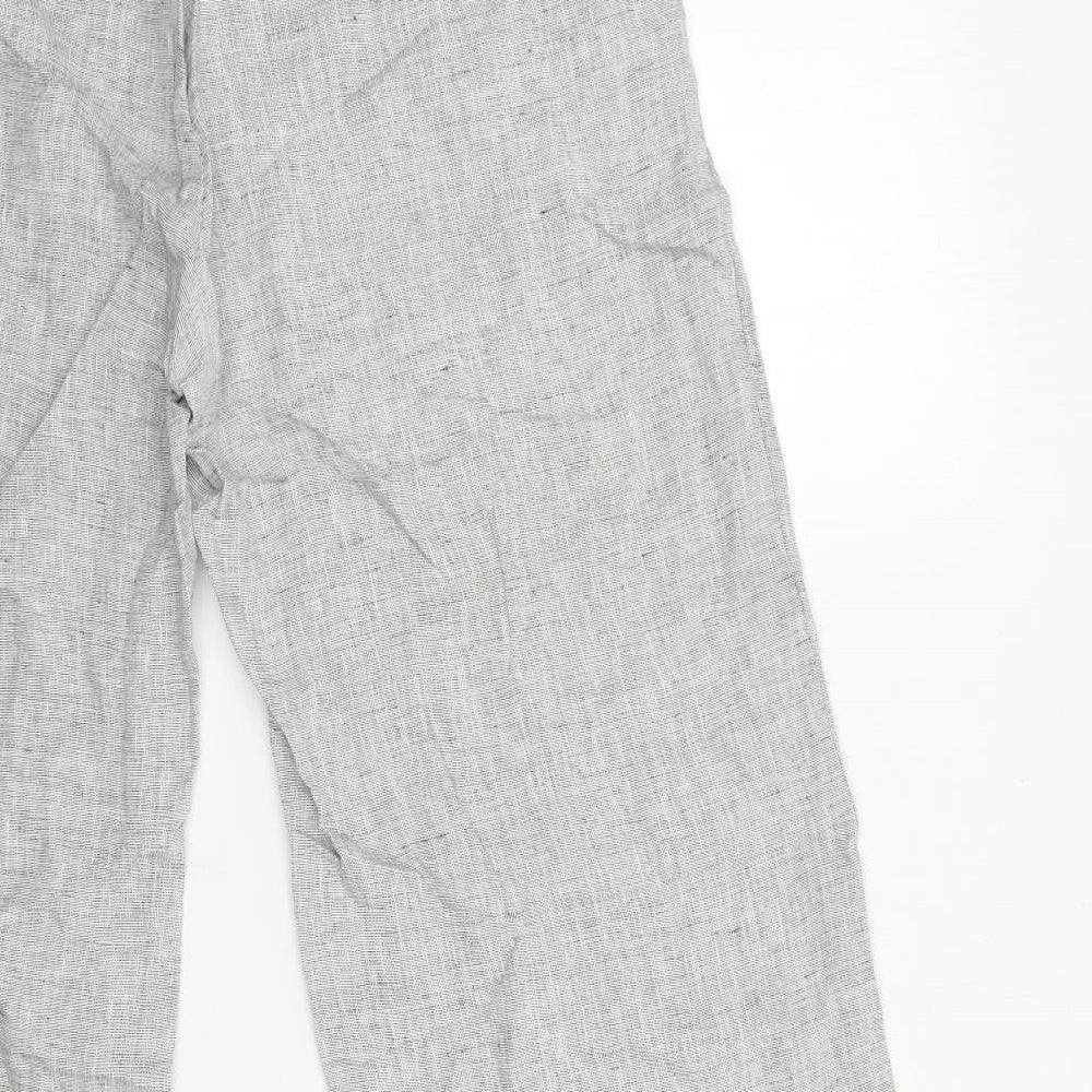 Betty Jackson Womens Grey   Trousers  Size 14 L29 in