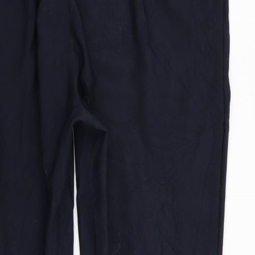 Preworn Womens Blue   Trousers  Size 20 L28 in - Stretch waistband