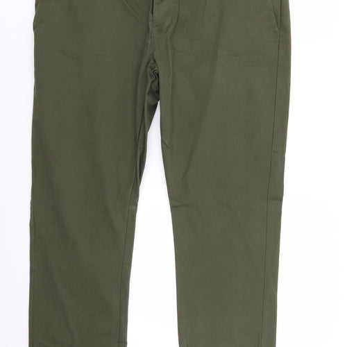 Primark Mens Green   Chino Trousers Size 36 in L32 in