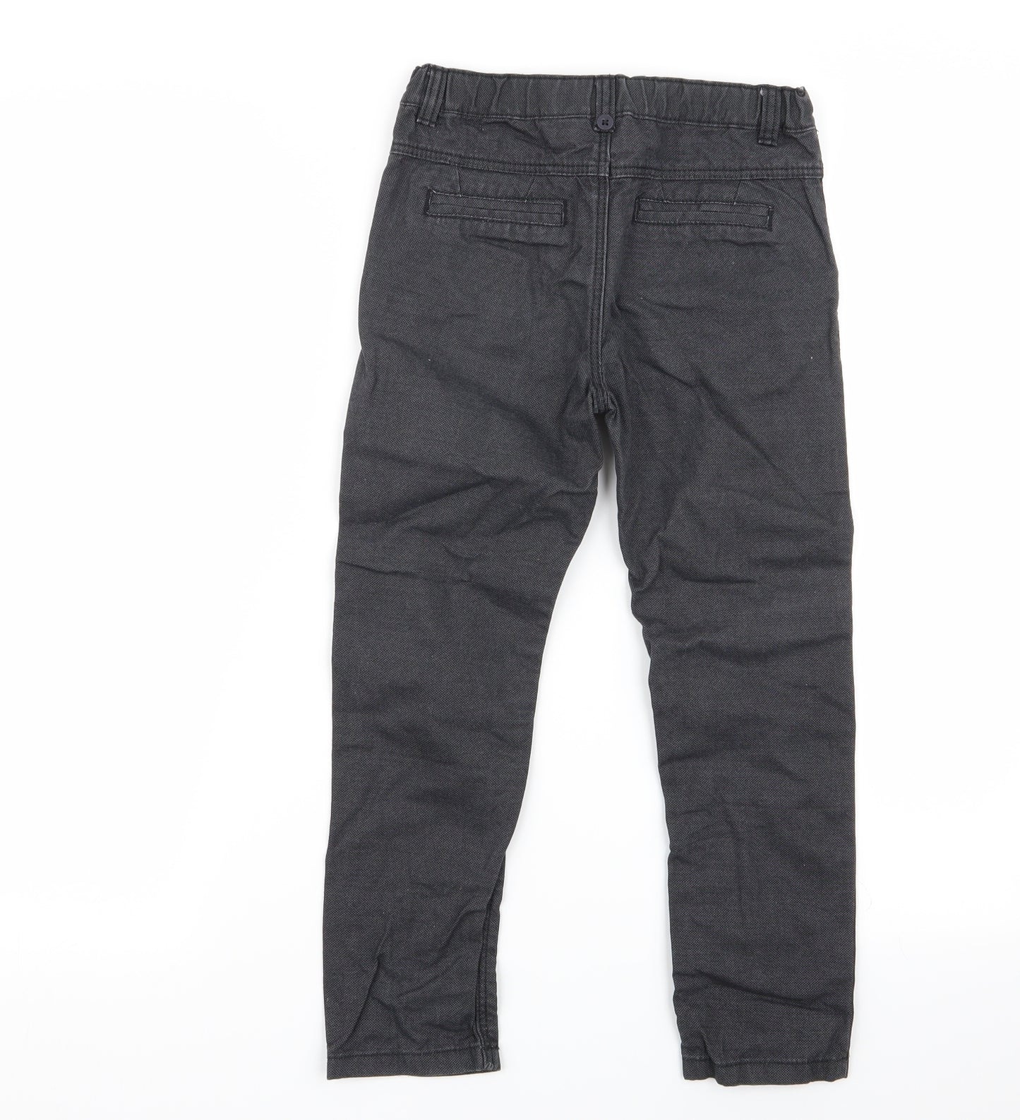 F&F Boys Black   Straight Jeans Size 6-7 Years