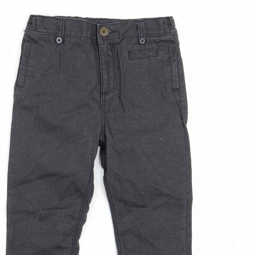 F&F Boys Black   Straight Jeans Size 6-7 Years