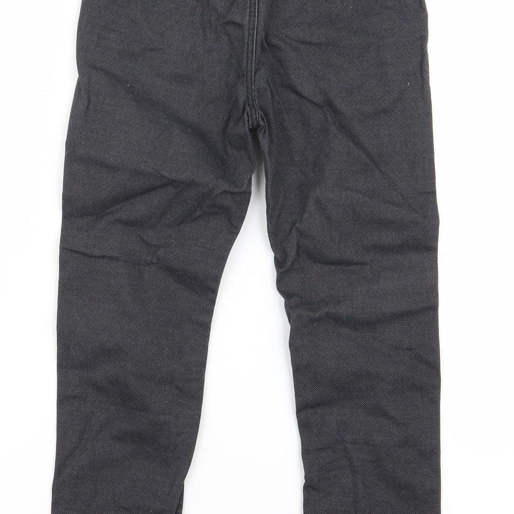 F&F Boys Black   Straight Jeans Size 6-7 Years