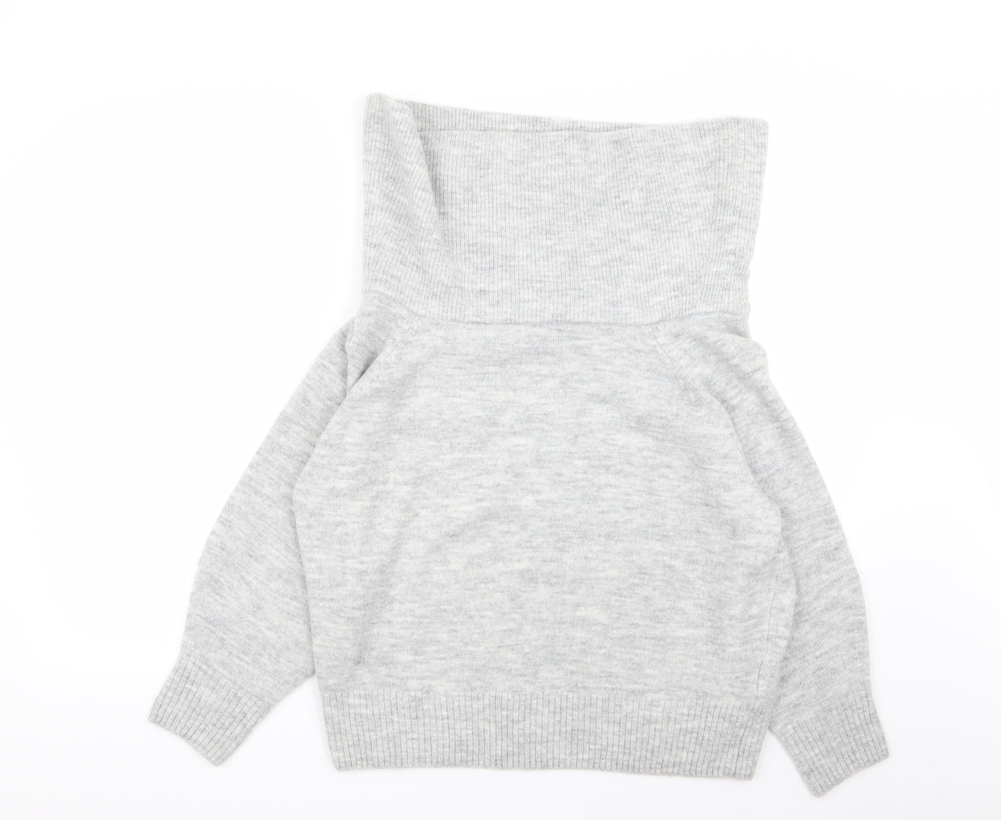 H&M Womens Grey   Pullover Jumper Size XS