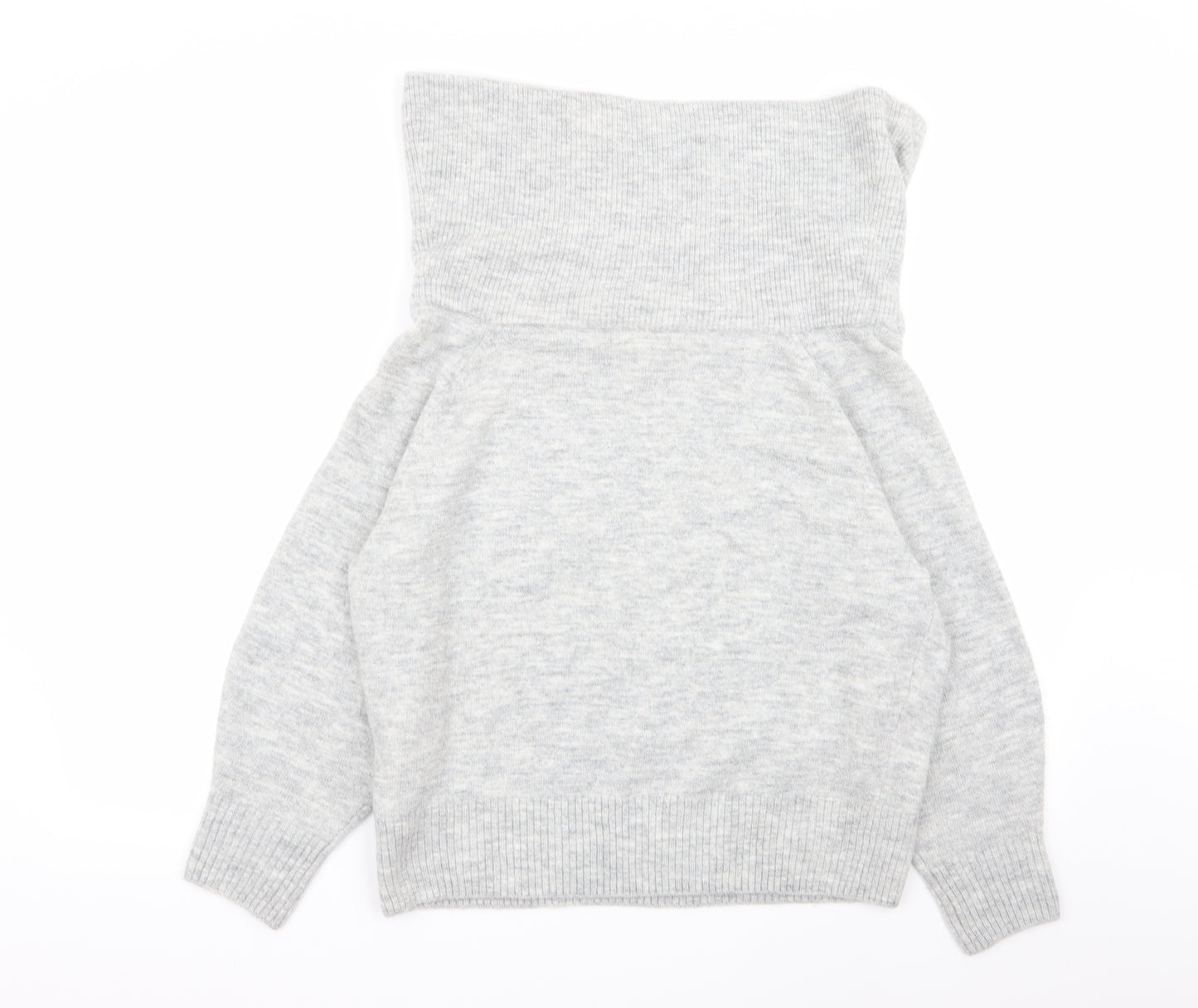 H&M Womens Grey   Pullover Jumper Size XS