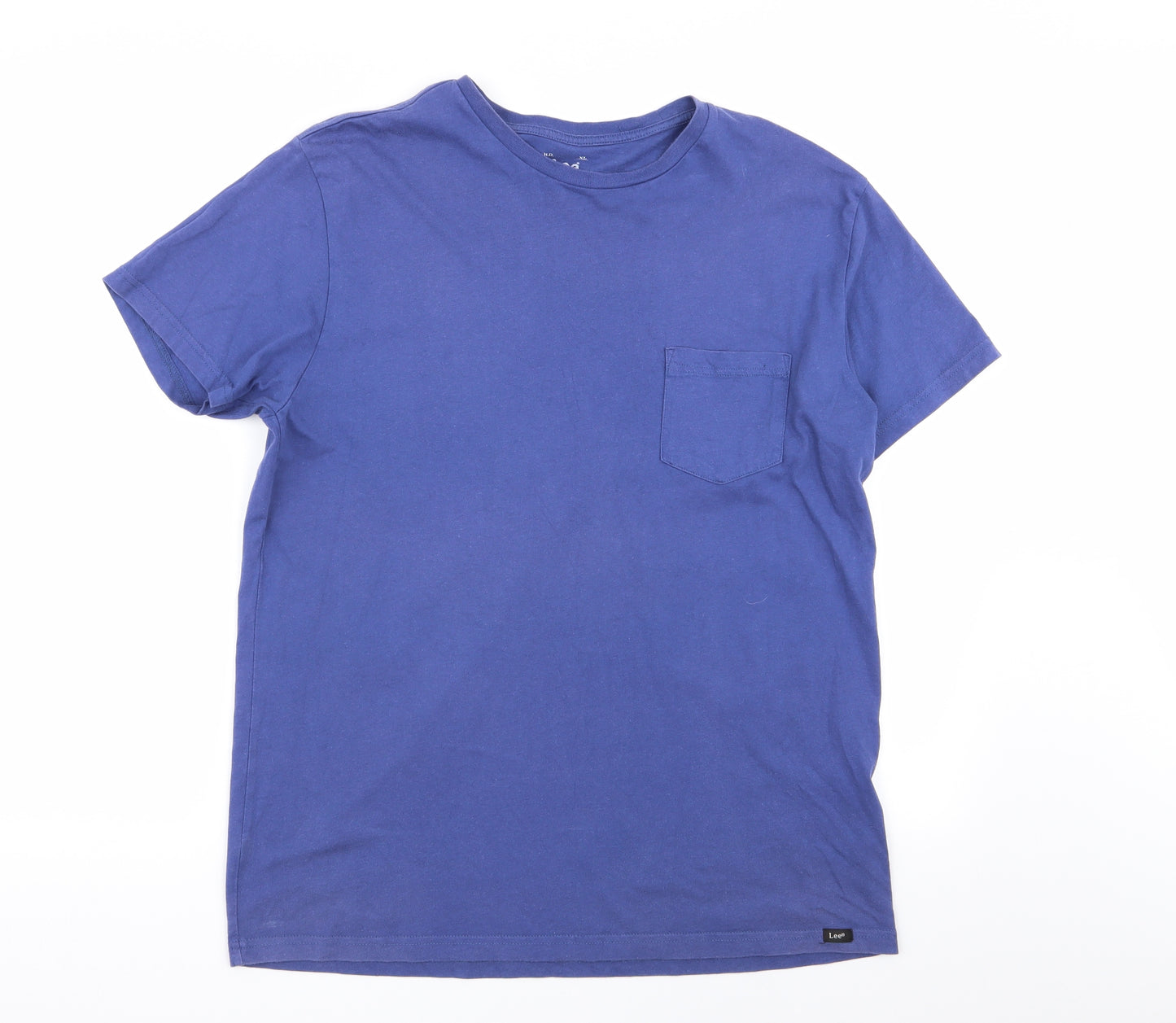 Lee Mens Blue    T-Shirt Size XL