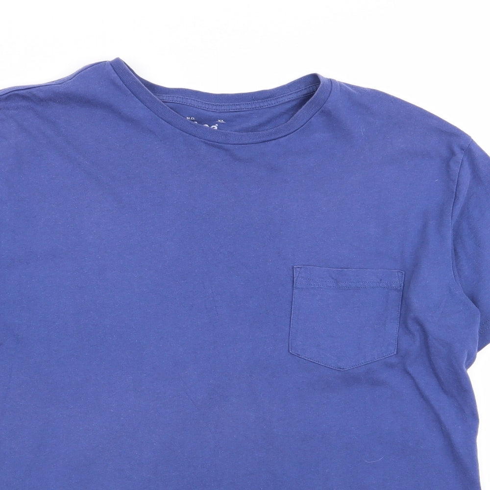 Lee Mens Blue    T-Shirt Size XL