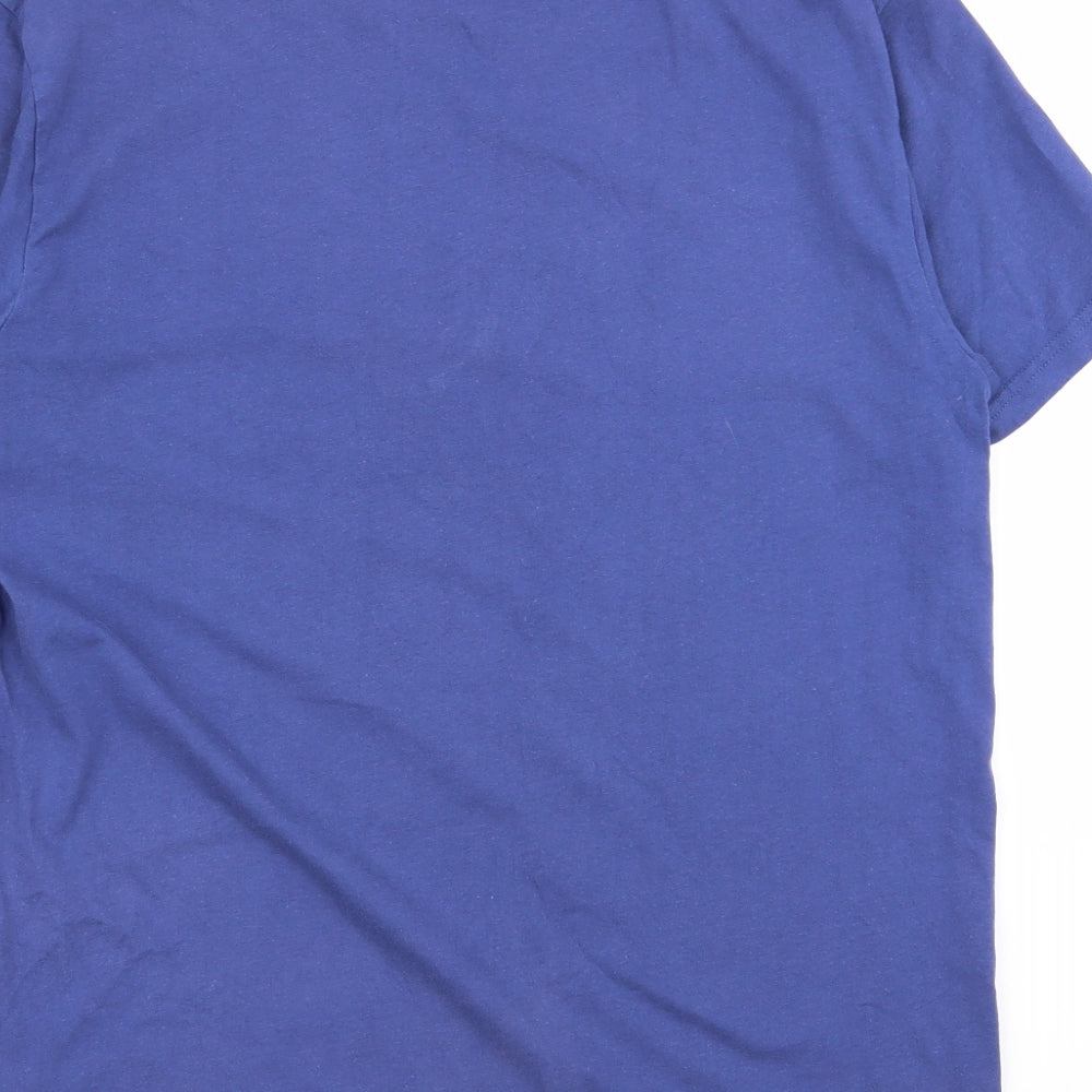 Lee Mens Blue    T-Shirt Size XL