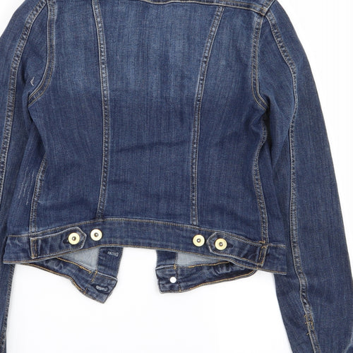H&M Womens Blue   Jacket  Size 6