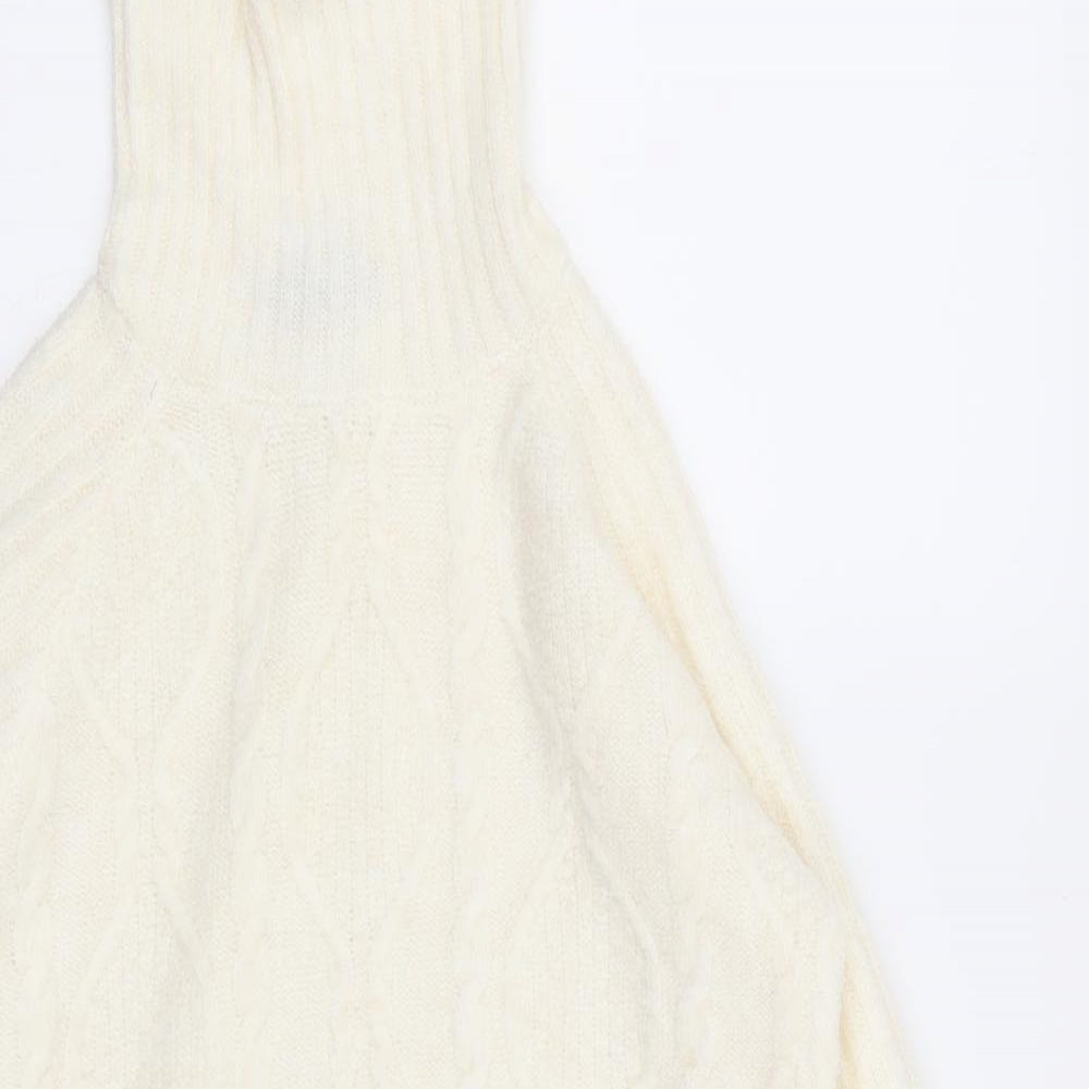 Primark Womens Beige   Jumper Dress  Size 4  - size 4-6