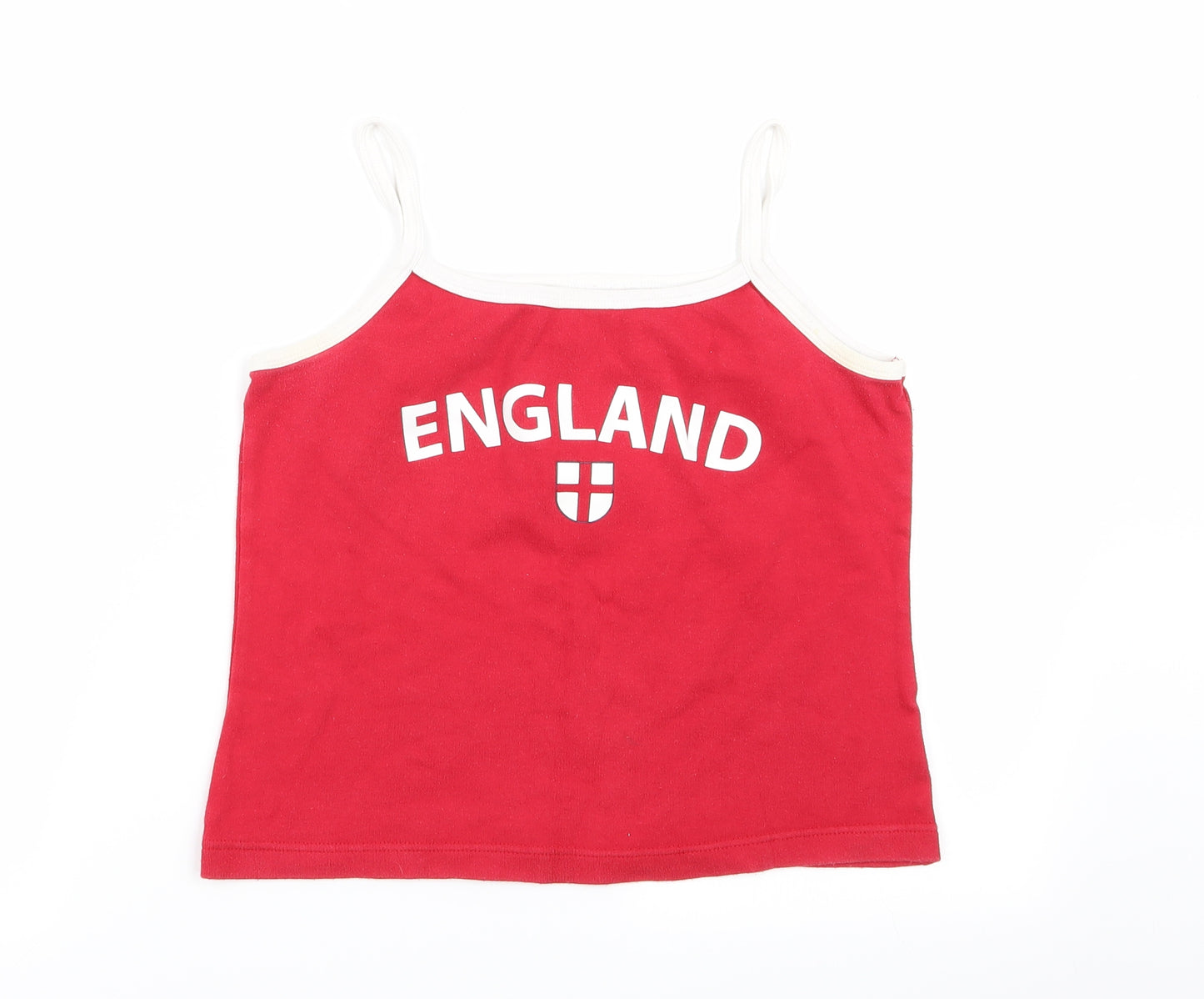 DNM Sports Womens Red   Camisole Tank Size L