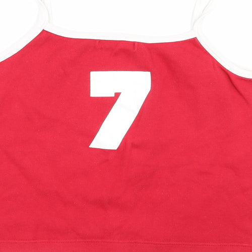 DNM Sports Womens Red   Camisole Tank Size L