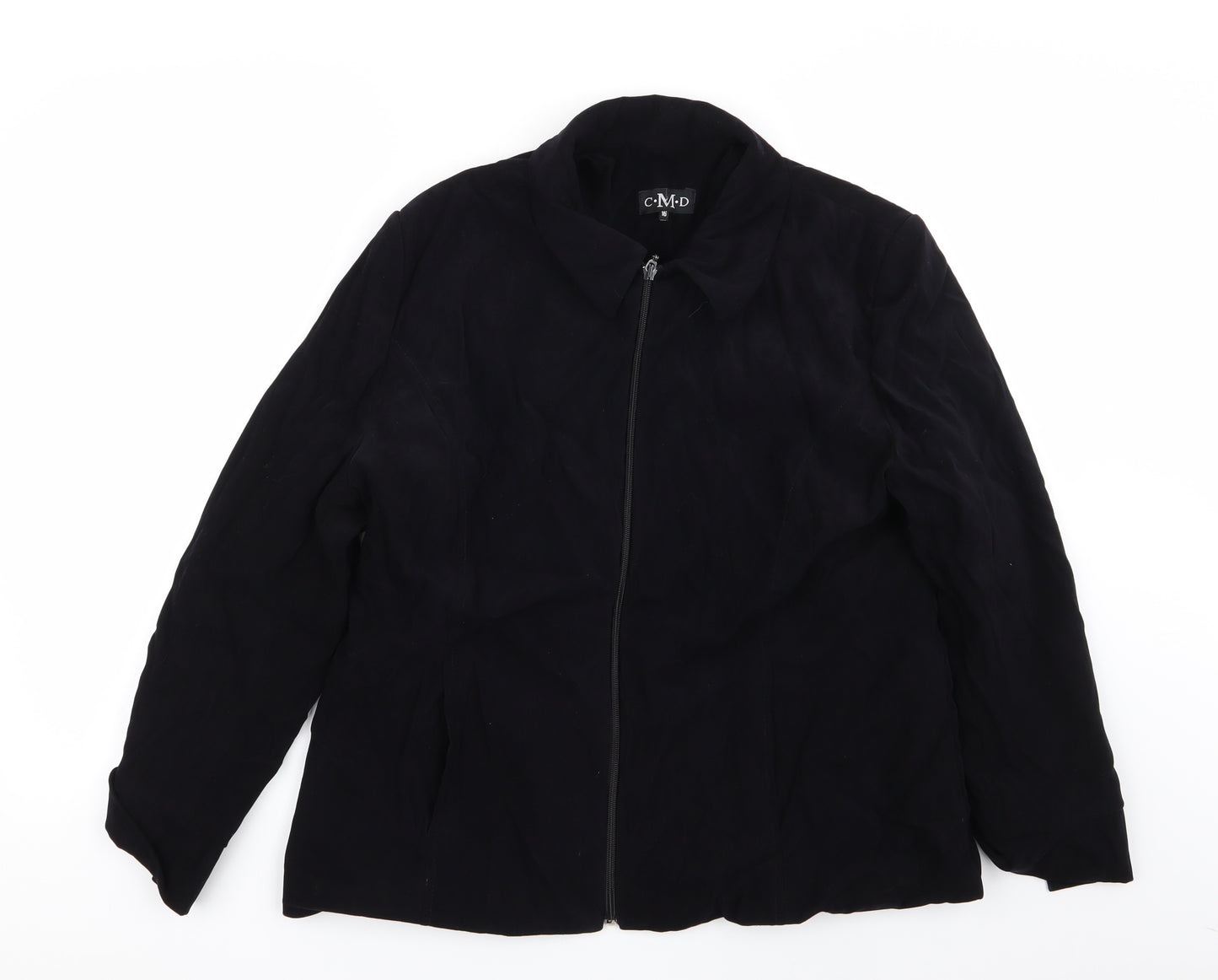 CMD Womens Black   Jacket Coat Size 10