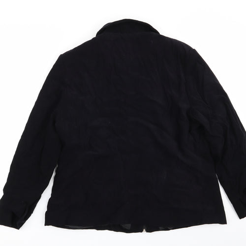 CMD Womens Black   Jacket Coat Size 10