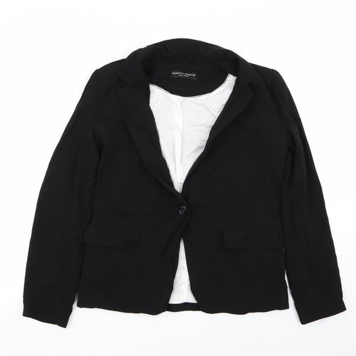 Dorothy Perkins Womens Black   Jacket Blazer Size 10