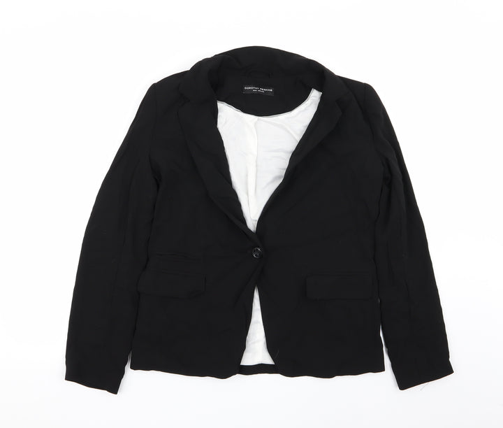 Dorothy Perkins Womens Black Jacket Blazer Size 10