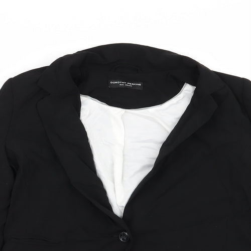 Dorothy Perkins Womens Black   Jacket Blazer Size 10