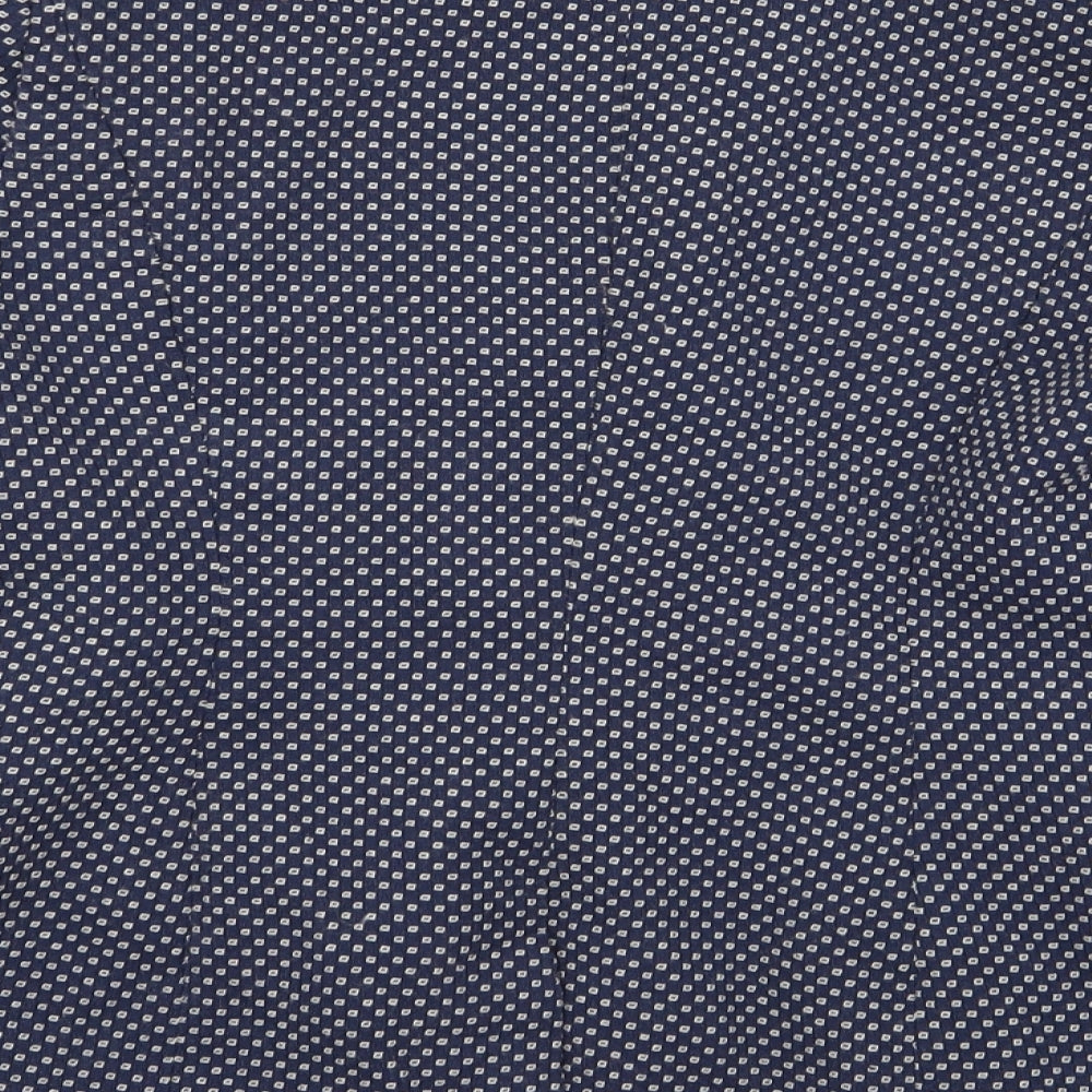 KEW 159 Womens Blue Polka Dot  Jacket Blazer Size 12