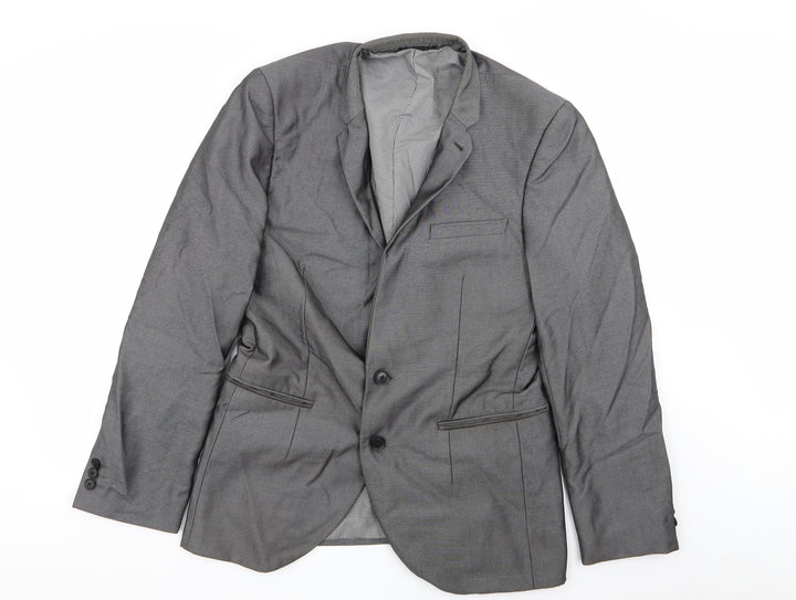 NEXT Mens Grey Jacket Blazer Size 40