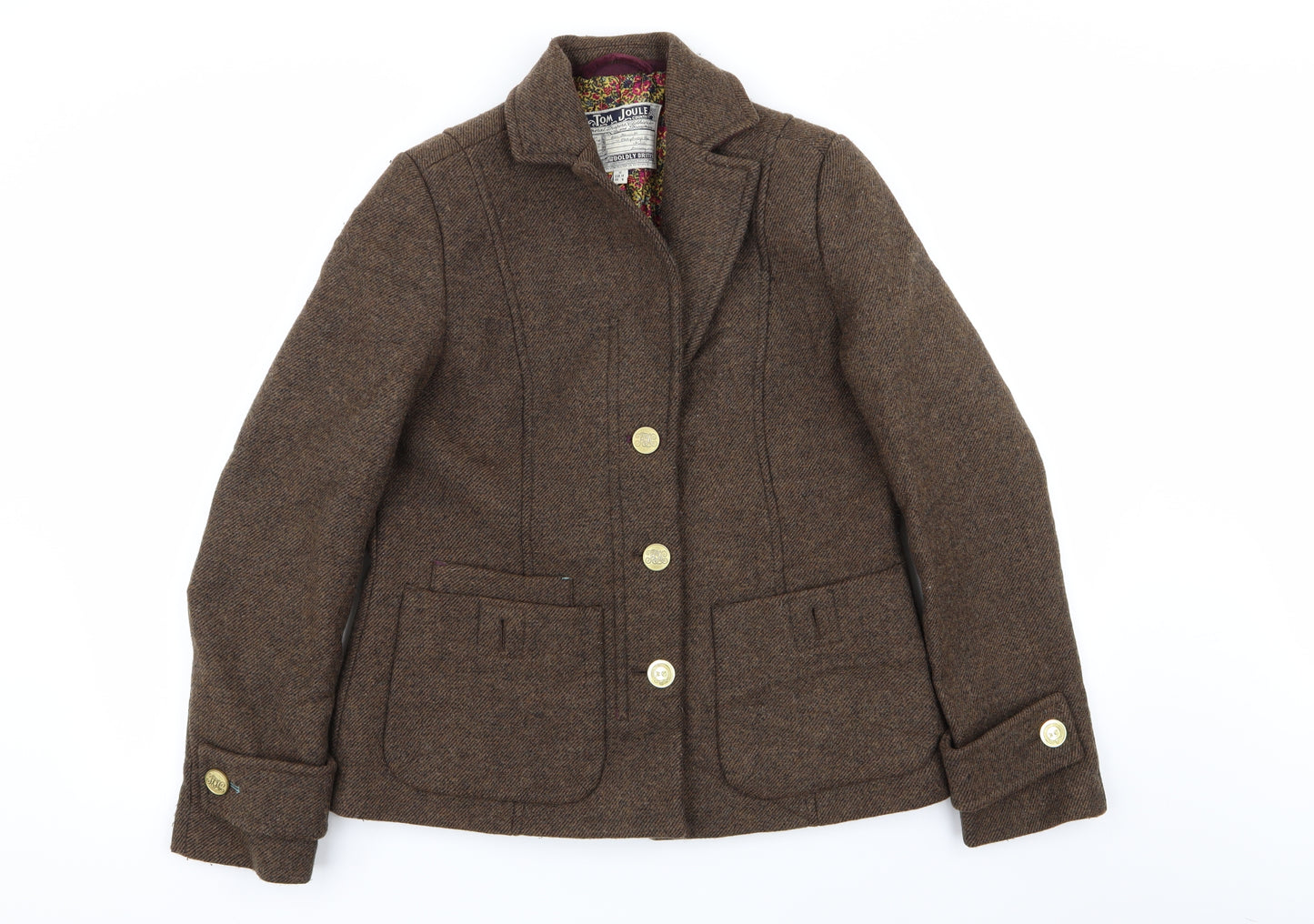 tom joule Womens Brown   Jacket Blazer Size 12