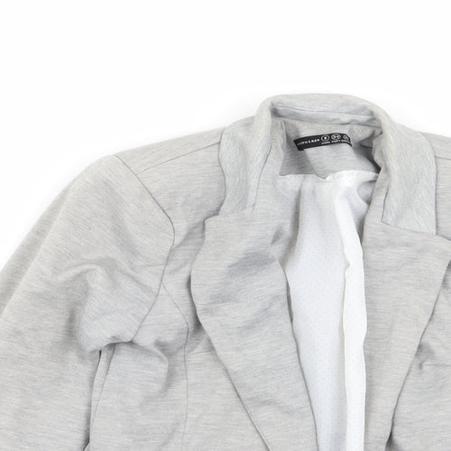 Primark Womens Grey   Jacket Blazer Size 6