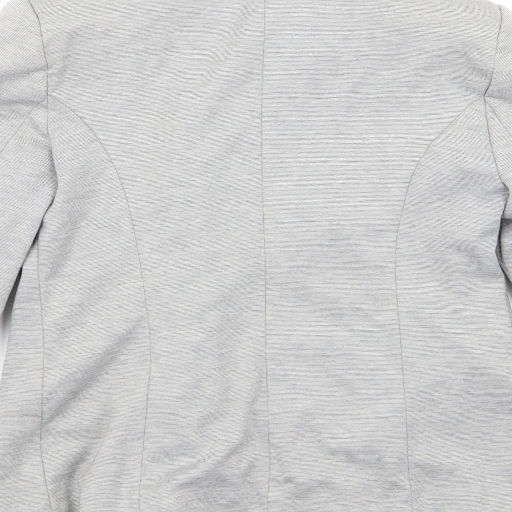Primark Womens Grey   Jacket Blazer Size 6