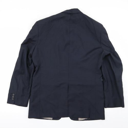 M&S Mens Blue   Jacket Blazer Size 38