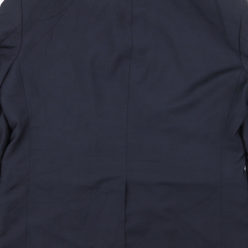 M&S Mens Blue   Jacket Blazer Size 38