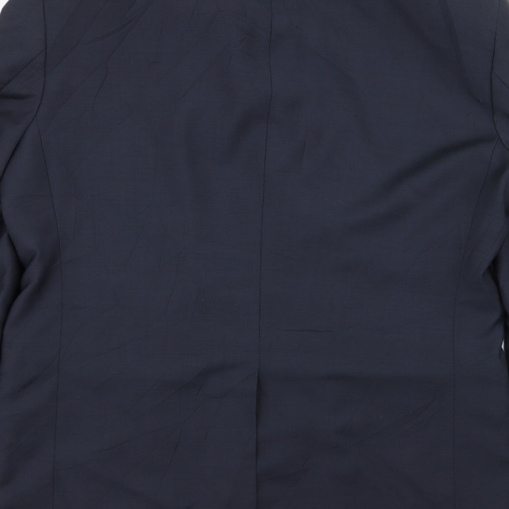M&S Mens Blue   Jacket Blazer Size 38
