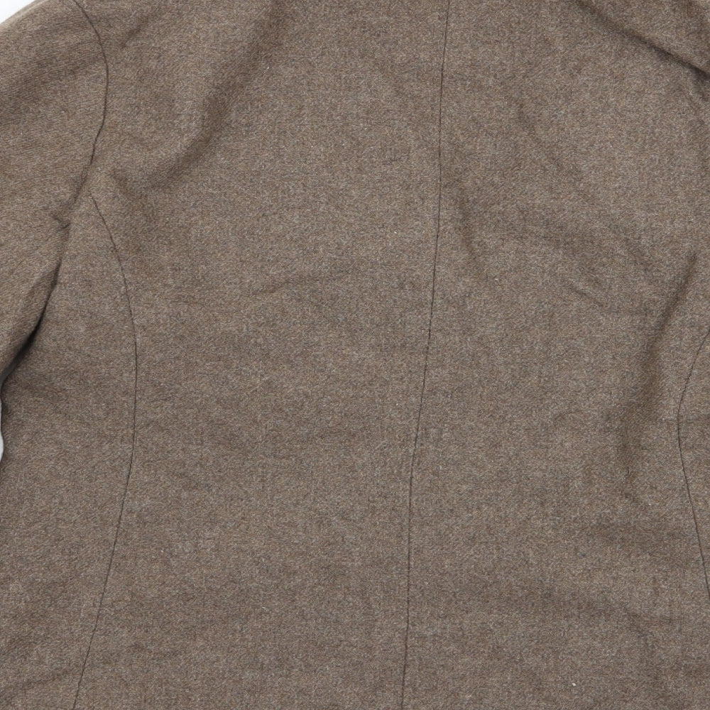 Preworn Womens Brown   Jacket Blazer Size 14