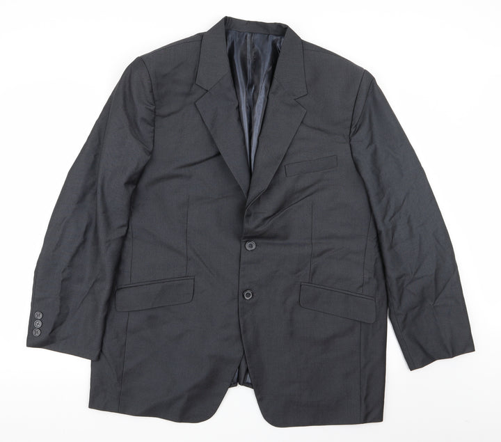 Preworn Mens Grey   Jacket Blazer Size 42