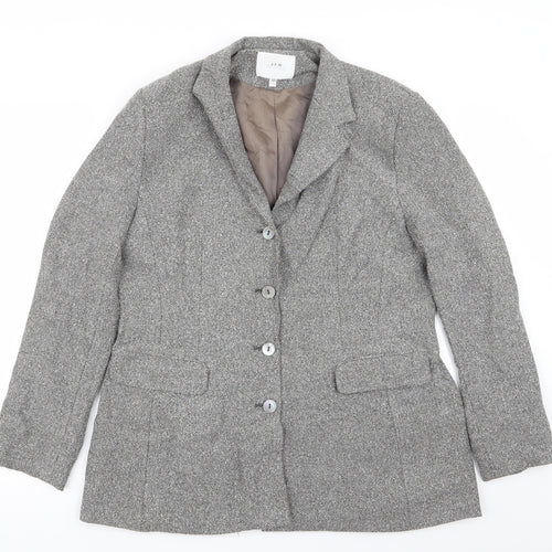 JFW Womens Grey   Jacket Blazer Size 16