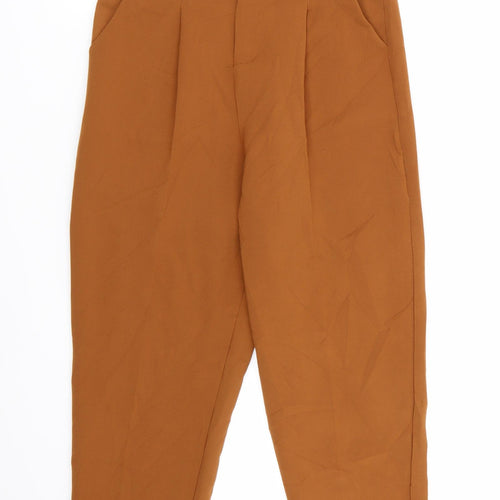 xinshishan Womens Brown   Trousers  Size M L22 in