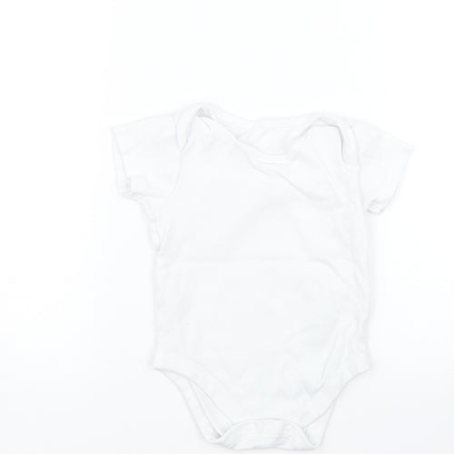 Nutmeg Baby White   Babygrow One-Piece Size 18-24 Months