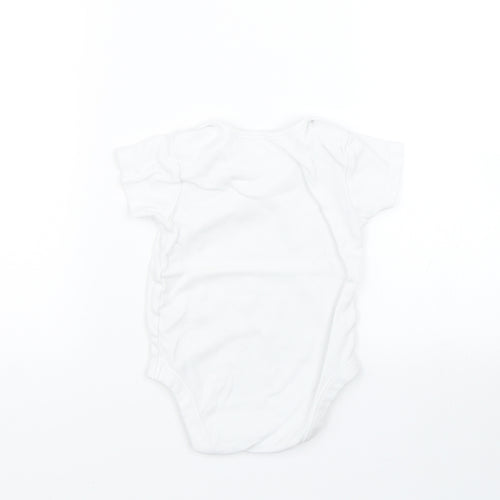 Nutmeg Baby White   Babygrow One-Piece Size 18-24 Months