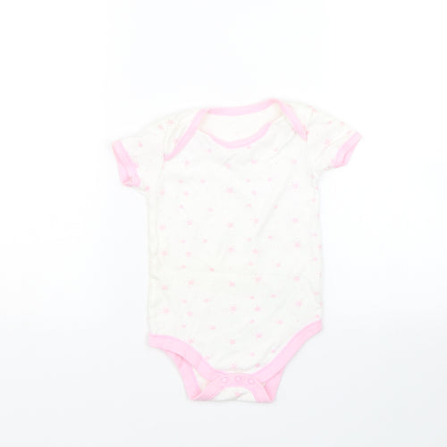 Matalan Baby White Polka Dot  Babygrow One-Piece Size 18-24 Months