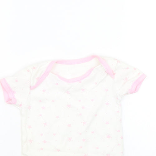 Matalan Baby White Polka Dot  Babygrow One-Piece Size 18-24 Months