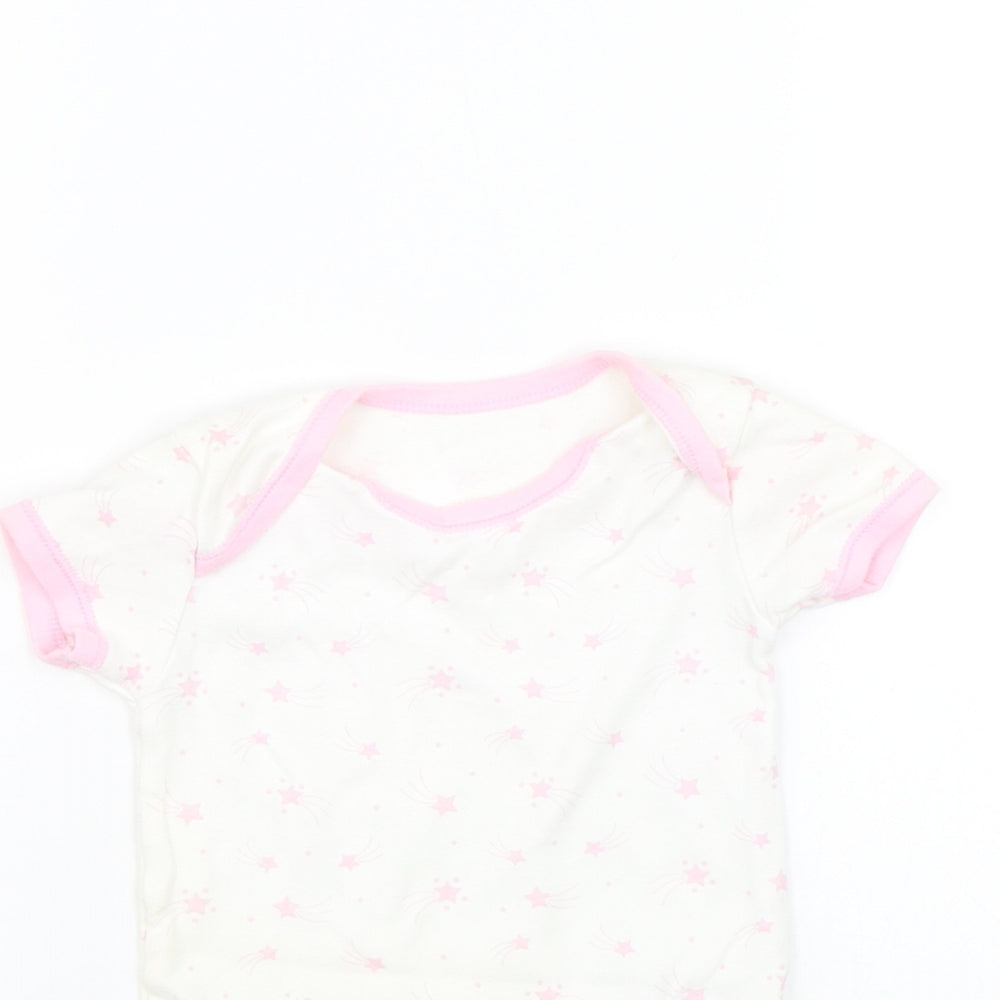 Matalan Baby White Polka Dot  Babygrow One-Piece Size 18-24 Months