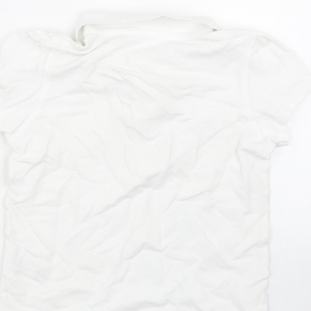 George Girls White   Basic Polo Size 5-6 Years  - School uniform